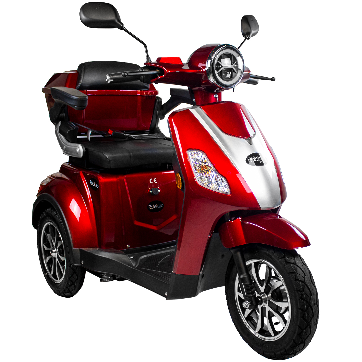 E-Trike 25 V.3 Lithium, Rot, 25 km/h Produktbild