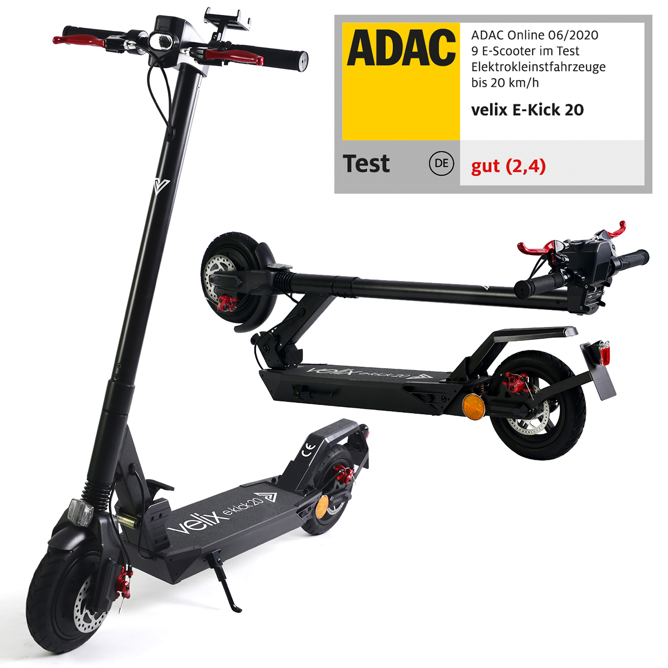 E-Scooter Velix 20kmh 36V 10,4Ah E-Scooter Velix 20kmh 36V 10,4Ah