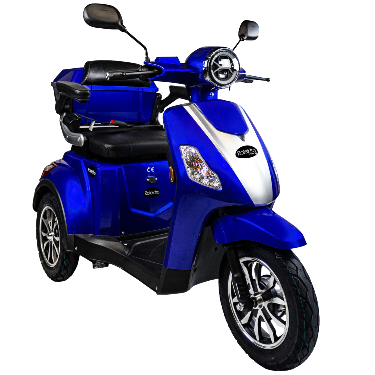 E-Trike 25 V.3 Lithium, Blau, 25 km/h Produktbild