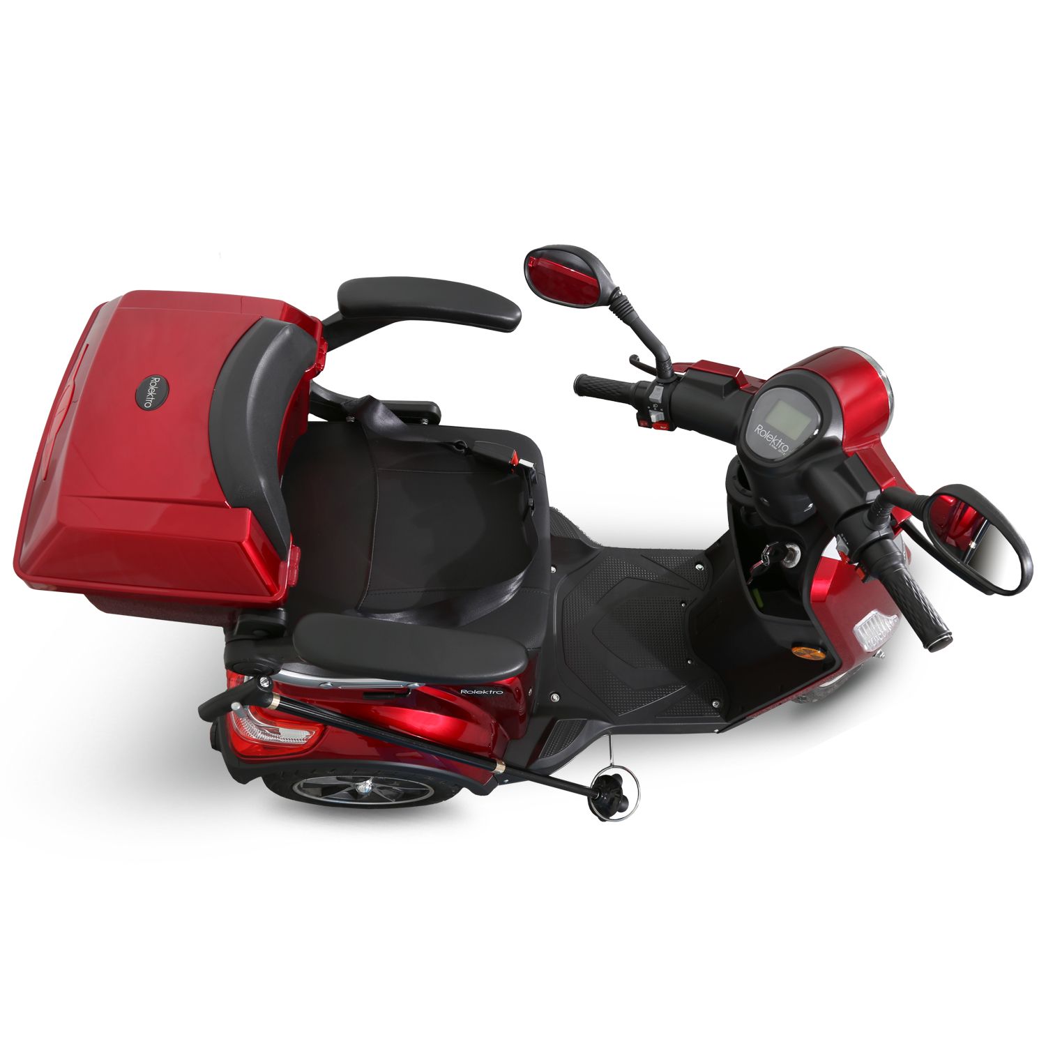 E-Trike 15 V.2 Blei-Gel, Rot, 15 km/h Produktbild
