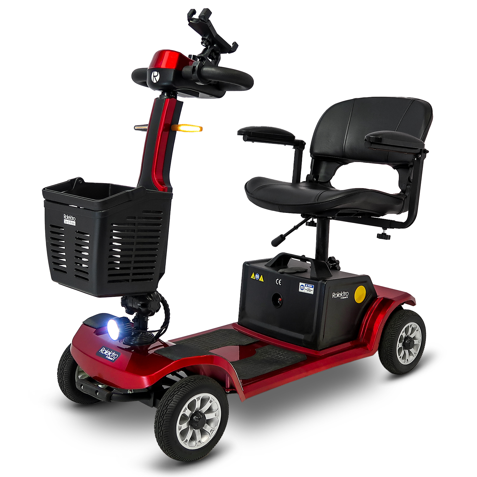 E-Quad 6 Blei-Gel, Rot, 6 km/h Produktbild